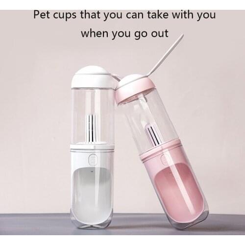 Pet Accompanying Cup, Outdoor Water Cup, Outdoor Portable Travel Water Bottle, Cat And Dog Waterer