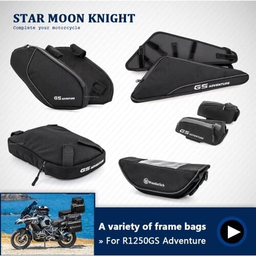 For BMW R 1250 GS Adventure R1250GS ADV Motorcycle Frame Crash Bars Waterproof Bag Bumper Tool Placement Travel bag