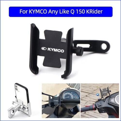 For KYMCO CK150T CK125T CK300T RevoNEX Xciting S 400 Motorcycle accessories handlebar Mobile Phone Holder GPS stand bracket