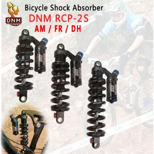 DNM RCP2S. Mountain bike shock absorber with adjustable rebound resistance AM FR DH bike rear shock190mm 200m 220mm 240mm 550LBS