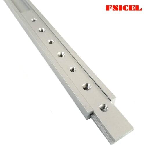 NEW M6 M8 200mm Slide Slab For T-slot T-track Miter Track Fixture Slot Woodworking Tool