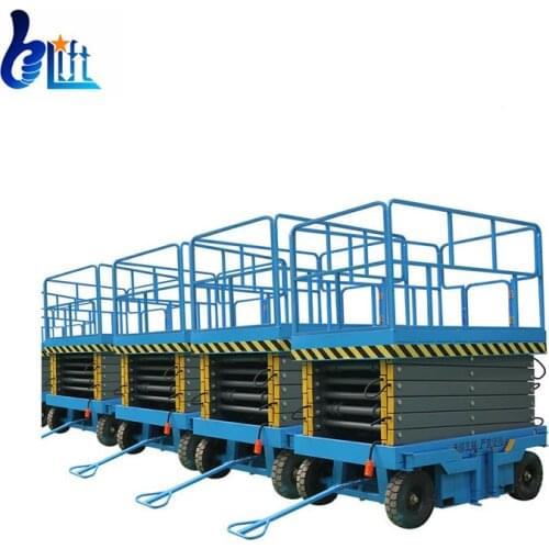 Wholesale High Quality 16m Load 300kg High End Mini Electric Table Scissors Scissor Lift Lifting Platform