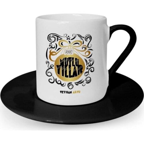 Personalized Happy birthday Black Turkish coffee Cup-8