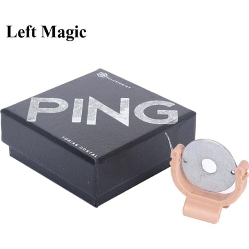 Ping by Tobias Dostal (Gimmick+online instruct) - Coin Magic Tricks Mentalism Stage Close-Up Street Accessories Illusion Gimmick