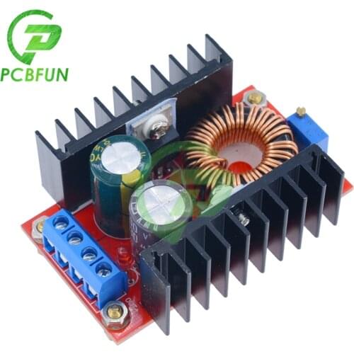 DC 100W 16A Step-up Boost Converter Constant Current Power Supply LED Driver 10-32V to 60-97V Voltage Charger Step Up Module 12V