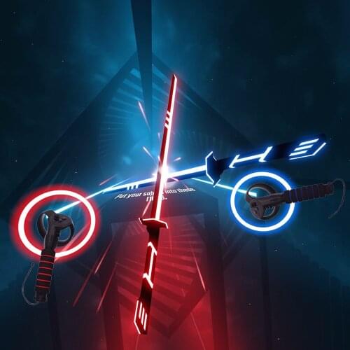 Apply to Oculus Rift CV1 controller to play Beat Saber games dual-handle material soft comfortable absorbs sweat easy to install