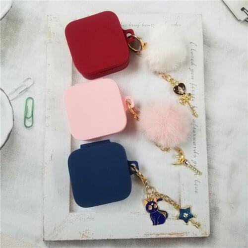 Luxury Silicone Protective Earphone Case for Xiaomi Air 2 SE Bluetooth Headphones Boxs For Xiaomi Mi Air2SE With Keyring