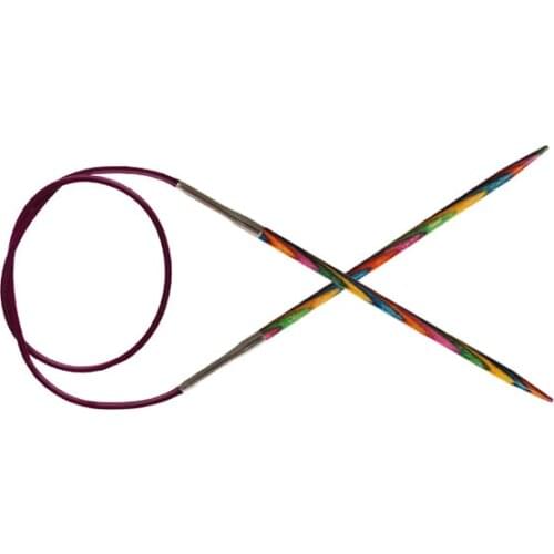 Knitpro symfonie 60cm80cm fixed circular needle Needles 2.0mm 2.25mm 3.0mm 4MM 4.5mm 5MM 6mm 6.5mm 7MM 8MM 10mm 12mm