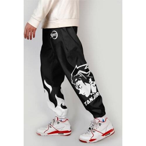 2020 New 3D Print Demon Slayer Sweatpants Women/Men Fitness Joggers Spring High Street Anime Trousers Casual Pants Sweatpant