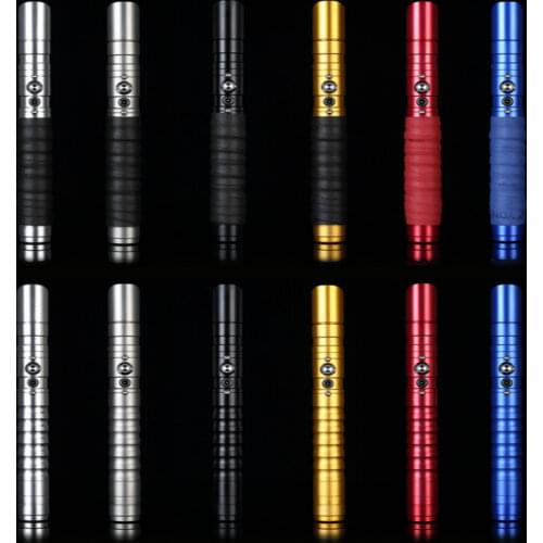 Lightsaber With Sound jedi light saber RGB Metal Handel For Heavy Dueling 7/8 inch Tube Stick Pc Blade Cosplay Lumious Boy Toys