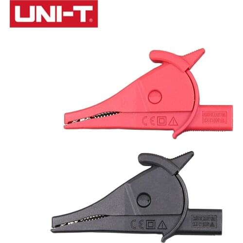 UNI-T UT-C02A Alligator Clip Straight Plug for Most Test Multimeters Testers Accessories Banana Interface