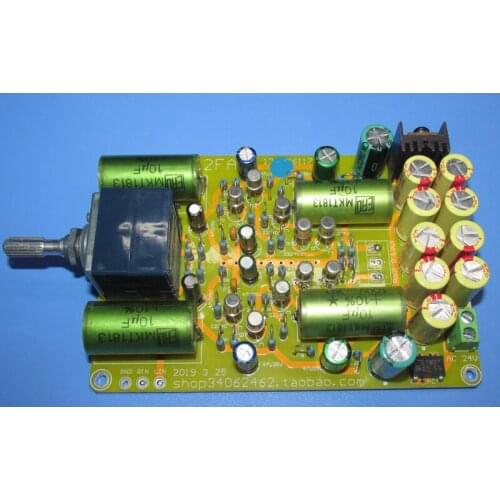 UK NAC 42.5 CLONE single-end constant current source load pre-amplifier board LG112FA，quiescent current about 20mA