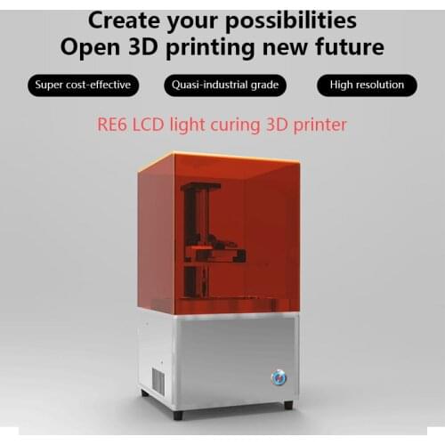 Resin Jewelry Dental 3D Printer LCD 3d printing machine free shipping 2K resolution resin, jewelry wax casting machine