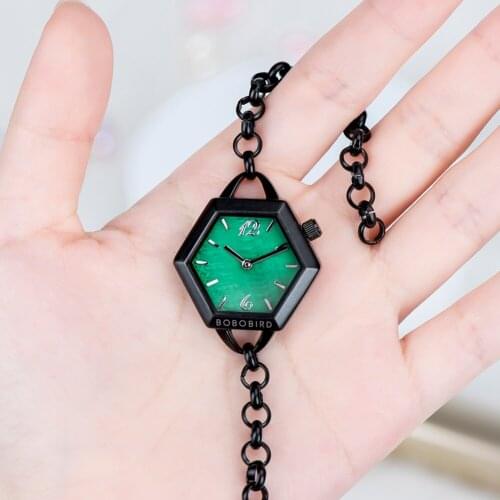 BOBO BIRD Wooden Women Watch New Female Alloy Wristwatch Japanese Quartz Movement Lady Luxury Anniversary Gift relogio feminino