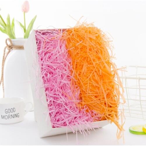10g Gift Box Filler Shredded Paper Colorful Packaging Stuffing Paper Crinkle Wedding Birthday Party Decoration Supplies