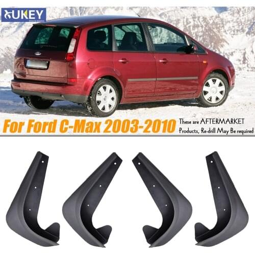 4pcs Front Rear Mud Flaps Mudflaps Splash Guards Mudguards For Ford C-Max Focus Grand 2003 - 2010 2004 2005 2006 2007 2008 2009