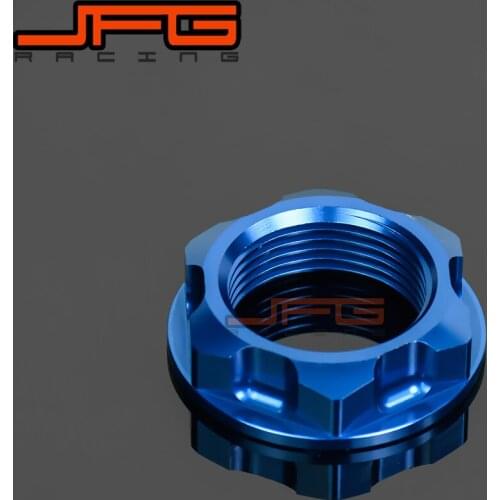 CNC Billet Steering Stem Nut For RMZ250 04-06 RMX250/S 92-98 Djebel250XC DRZ400S/E DRZ400SM Dirt Bike Motocross Off Road