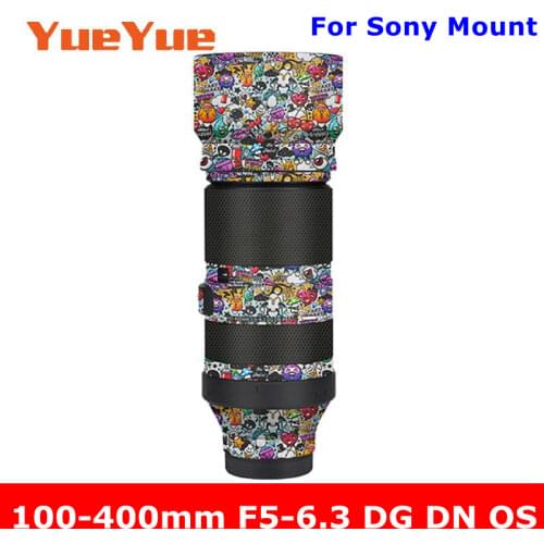 For Sigma 100-400mm f5-6.3 DG DN OS For Sony E Mount Anti-Scratch Camera Lens Sticker Protective Film Body Protector Skin Cover