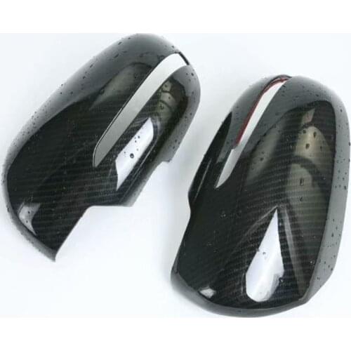 For Suzuki SX4 S-Cross Facelift 2017-2020 Door Side Wing Rearview mirror Cover Sticker Trim Car Styling Exterior Accessories