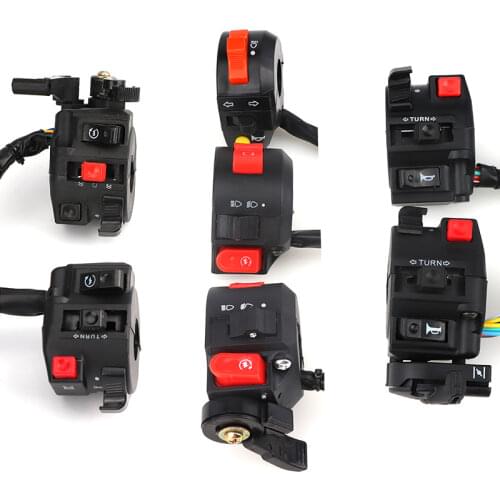 3/4/5 Function 7 Wires Left Switch for 50/70/90/110/125cc ATV Quad 4 Wheeler