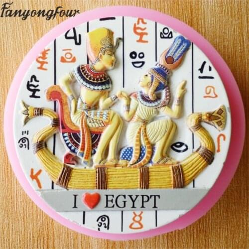 Ancient Egyptian Legends Cake Molds Soap Chocolate Silicone Molds Cake Decorative Tools Baking Kitchen