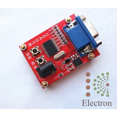 LCD Repair Tools VGA LCD Signal Generator LCD Display Tester Test Signal Source 7-12V power