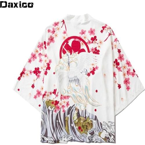 Retro Flower Japanese Kimono Cardigan Women Traditional Yukata Female Chinese Kimono Harajuku Kawaii Clothing Blouse Shirt Haori