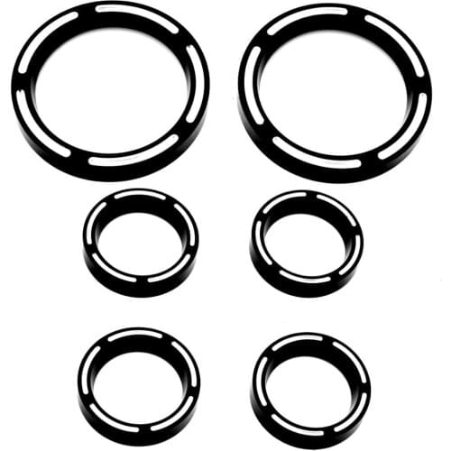 Instrument Cover Board Shallow Cut Gauge Bezel Kit For Harley Road Glide Street Glide FLHX 96-01 02 03 04 05 06 07 08-13