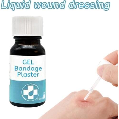 10ml Liquid Bandage Medical Disinfecting Adhesive Hemostasis For Small Aid First Gel Healing Waterproof Wounds Patch Plaste H7B6