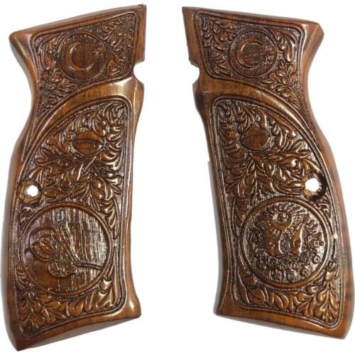 Unshakable Kýlýnç and K2 Ottoman Monogram, Starboard and Moon Star Embroidered Wooden Grip