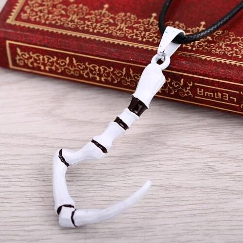 Game Defense Of The Ancients Dota2 necklace Pudge Inscribed Dragonclaw Hook pendants Men Jewelry Accessorie High Quality