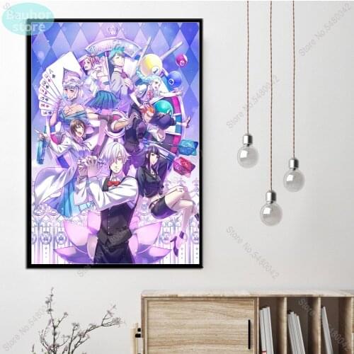 Posters and Prints Death Parade Poster Anime Wall Art Canvas Painting Pictures for Kid Rome Home Decoration
