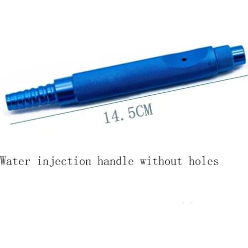 Titanium alloy fat grafting liposuction handle silicone hose handle water injection handle