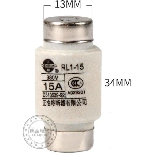 Volution Style Fuse RL1-15 2A 3A 4A 5A 6A 10A 15A