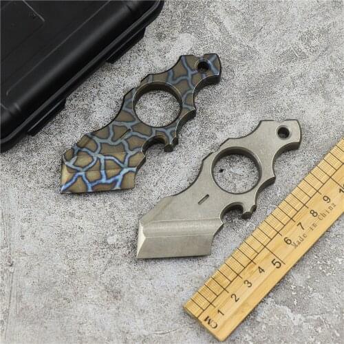 TC4 TITANIUM ALLOY EDC refers to tiger outdoor broken window finger tiger bottle opener
