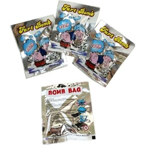 1 Pcs Novelty Fart Bomb Bags Stink Bomb Smelly Funny Gags Practical Jokes Funny Gadgets Toys