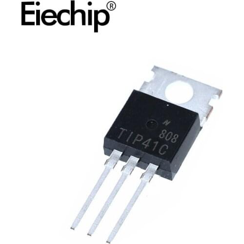 10PCS bipolar transistor TIP41C 6A 100V TO-220 NPN power amplifier transistor