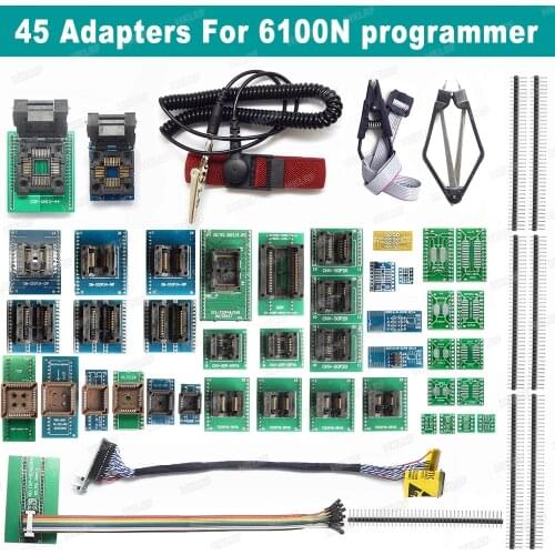 45 Adapters Kit For Xeltek 6100N Programmer