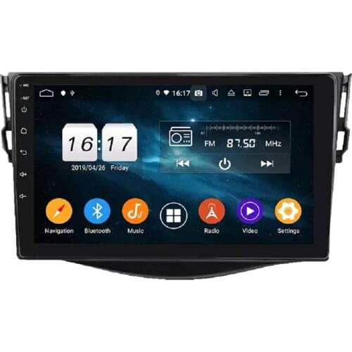 CarPlay & Android Auto 4gb+64gb PX6 10.1" Android 10 Car Radio DVD Player for Toyota RAV4 2006-2013 Head unit Bluetooth 5.0 WIFI