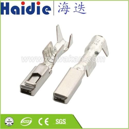 Free shipping 50pcs auto wire terminal for elcetric connector, crimp loose pins loose terminals DJ627-2.2A