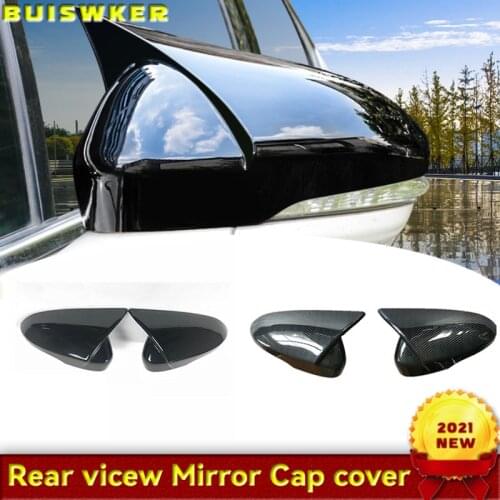 Rear View Mirror Ox Horn Housing Cover Cap -Side Mirror Cover Trim for Ford Mondeo / Fusion 2013-2018