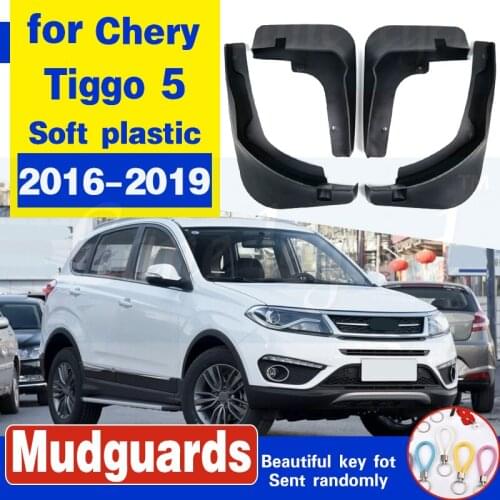 OE Styled Set Molded Car Mud Flaps For Tiggo5 Chery Tiggo 5 2016 2017 DR6 Mudflaps Splash Guards Mud Flap Mudguards Accessories