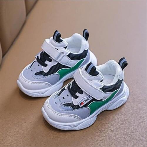 Childrens sports shoes in the spring and autumn period and the new children casual shoes breathable single shoes of the girls
