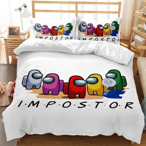 2021 New Game Cartoon 3D Printed Bedding Set Baby Kids Quilt Cover Sets Bed Child Bedroom Duvet Cover Queen King Size