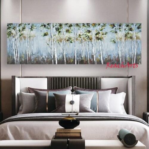 Home Interior Decoration Handmade Oil Painted On Canvas Landscape Modern Picture Poster Nice Ornamental Item For Rooms Large