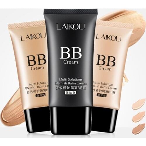 Fashion New Makeup BB Cream 50g Natural Whitening Moisturizing Brighten Concealer Liquid Refreshing Oil Nude Cosmetics