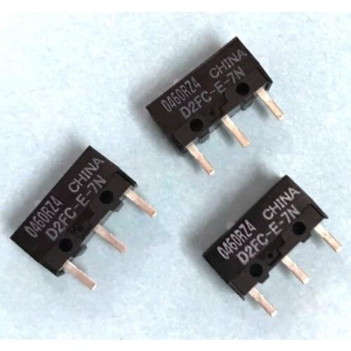 20PCS/LOT New Authentic OMRON Mouse Micro Switch D2FC-F-7N D2FC-E-7N Mouse Button Fretting