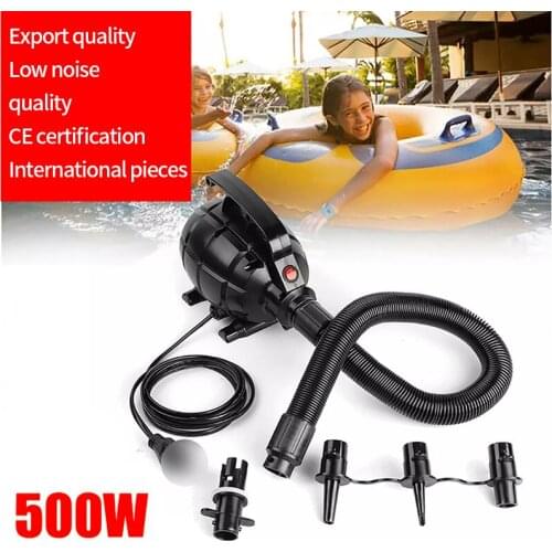 220V Portable Electric Inflatable Pump For Hovercraft swimming ring basketball EU Plug Compressor Electric Air Pump