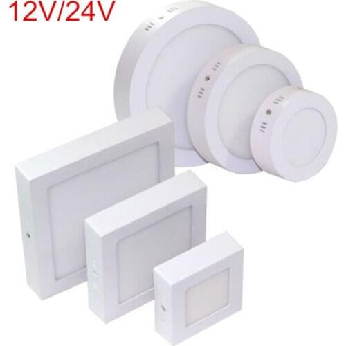 9W 15W 25W Round/Square Surface LED Ceiling Light Panel Light Down Light AC/DC12V/24V LED indoor Light