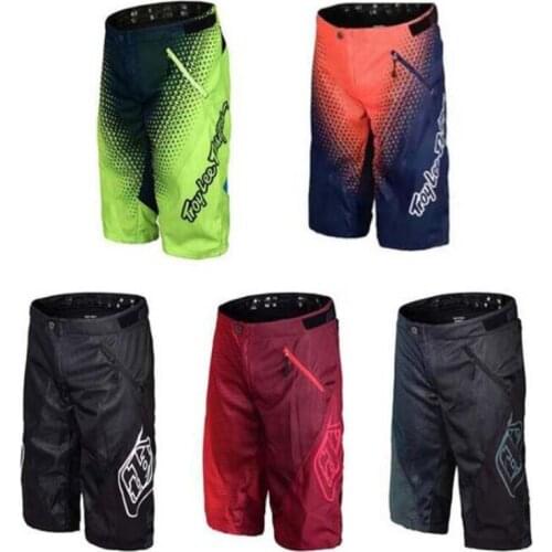 T - 5 color pants of the downhill cross-country motorcycle racing bike bicycle wear-resisting summer sports pants